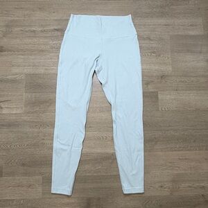 lululemon athletica Powder Blue Double-lined Align Leggings 28” EUC!